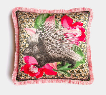 Coreterno sametový polštář Sweet Porcupine