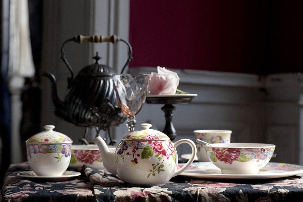 GIEN MILLEFLEURS Vintage čajový servis