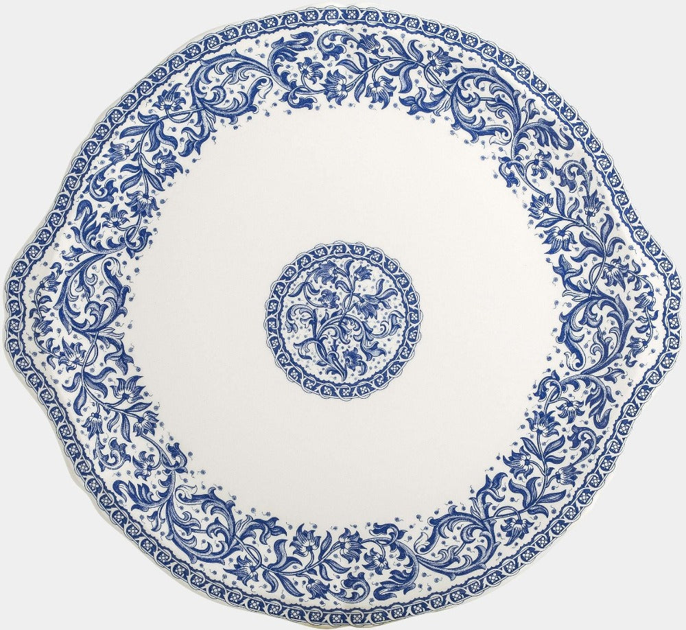 GIEN ROUEN 37 Vintage modro-bílá jídelní souprava
