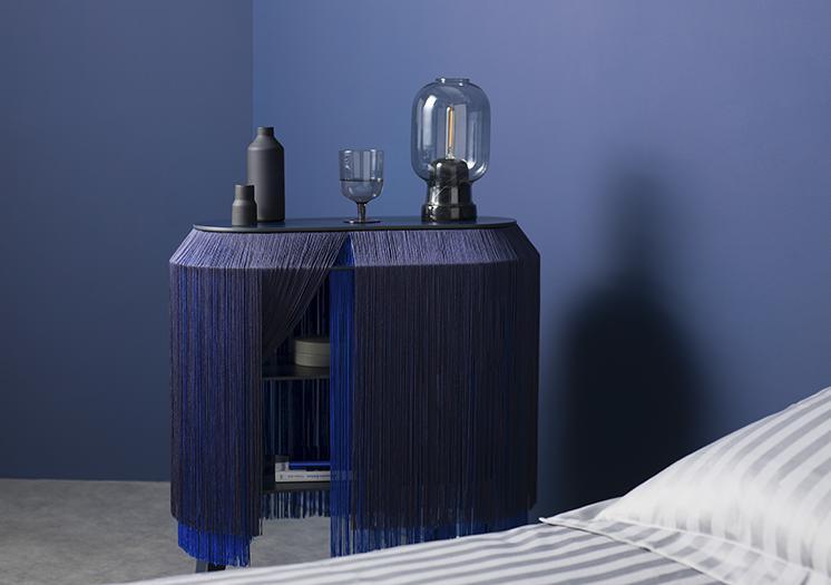 IBRIDE designová skříňka kabinet BABY ALPAGA electric blue