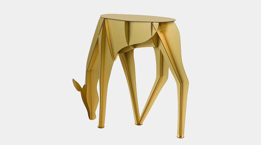 IBRIDE vysoký konzolový stolek DIANE GOLD
