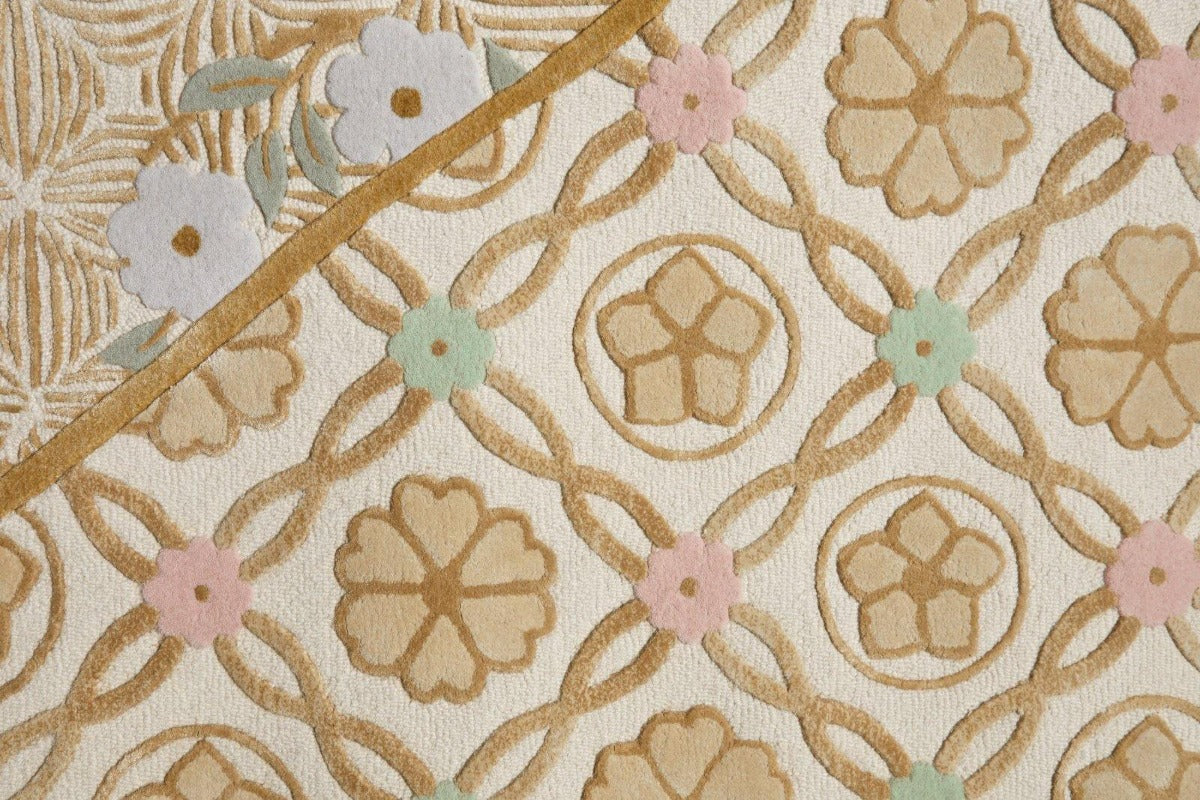 Vlněný koberec HANATSUGI KYOTO - K3 - perdonahome
