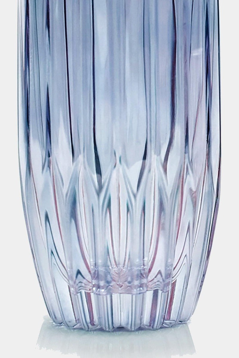 Modrá sklenice tumbler vysoká, 2 ks - Luisa Beccaria - perdonahome