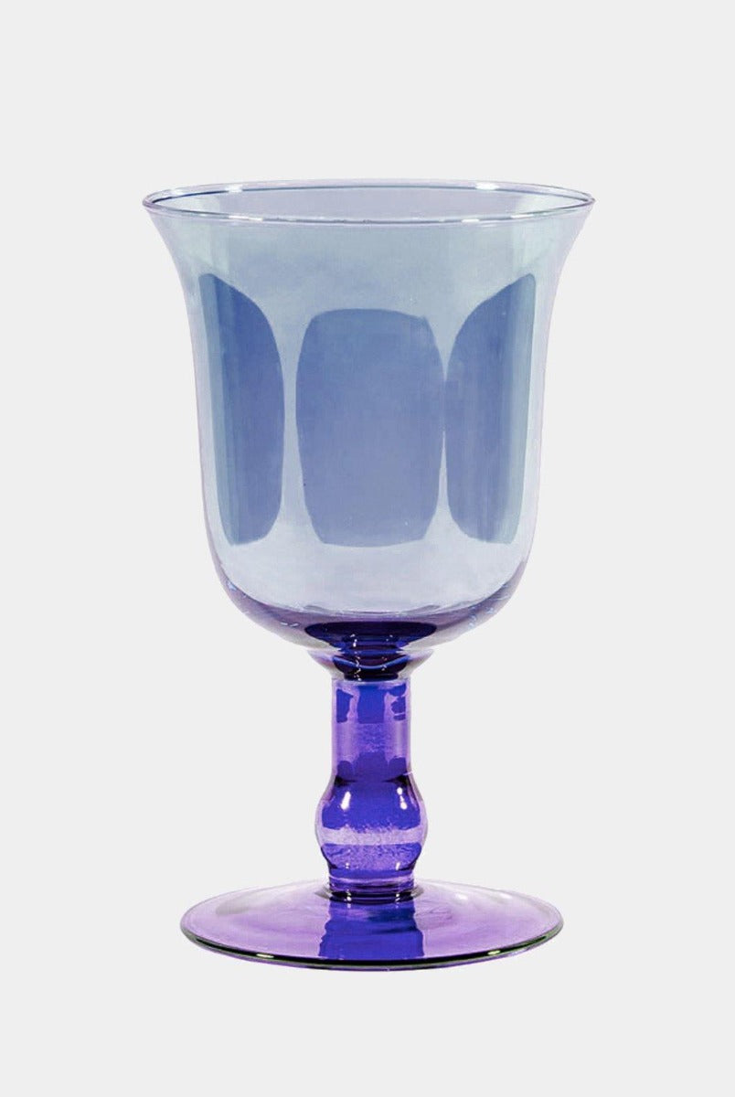 Modrofialová váza na svíčku - Luisa Beccaria - perdonahome