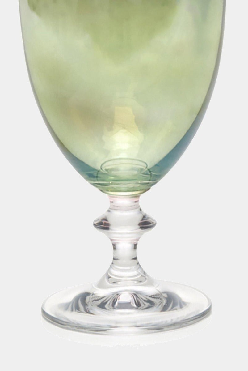 Zelená sklenice ROSY na víno, 2 ks - Luisa Beccaria - perdonahome