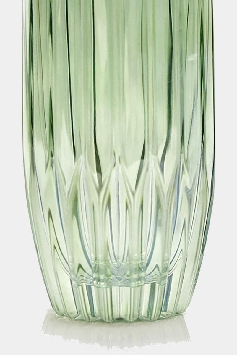 Zelená sklenice tumbler vysoká, 2 ks - Luisa Beccaria - perdonahome