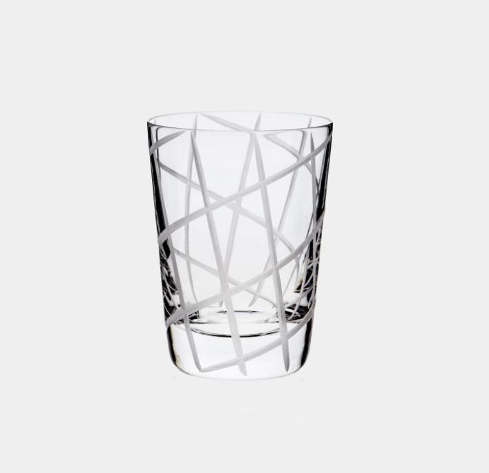 Broušené křišťálové skleničky YOUNG set 6 ks OF tumbler - MARIO CIONI & C. - perdonahome