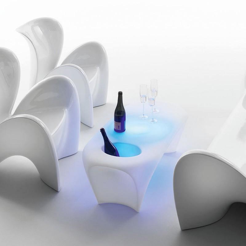 Zahradní stolek LILY s chladičem na víno - MYYOUR - perdonahome