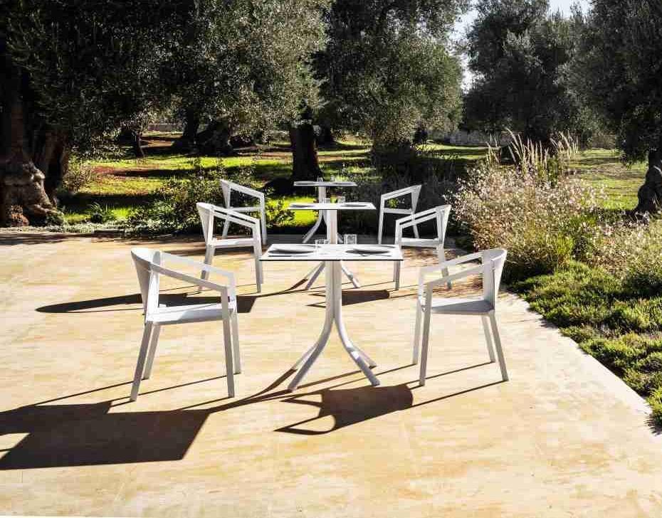 Zahradní židle PUSH s opěrnou částí - MYYOUR - perdonahome