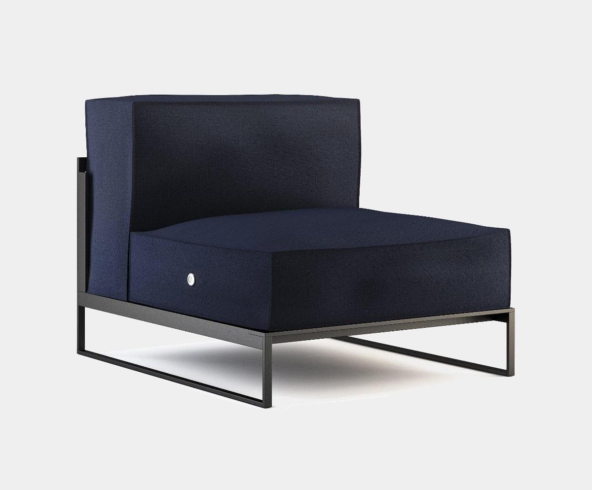 Zahradní sedací souprava MOORE Navy Blue - RÖSHULTS - perdonahome