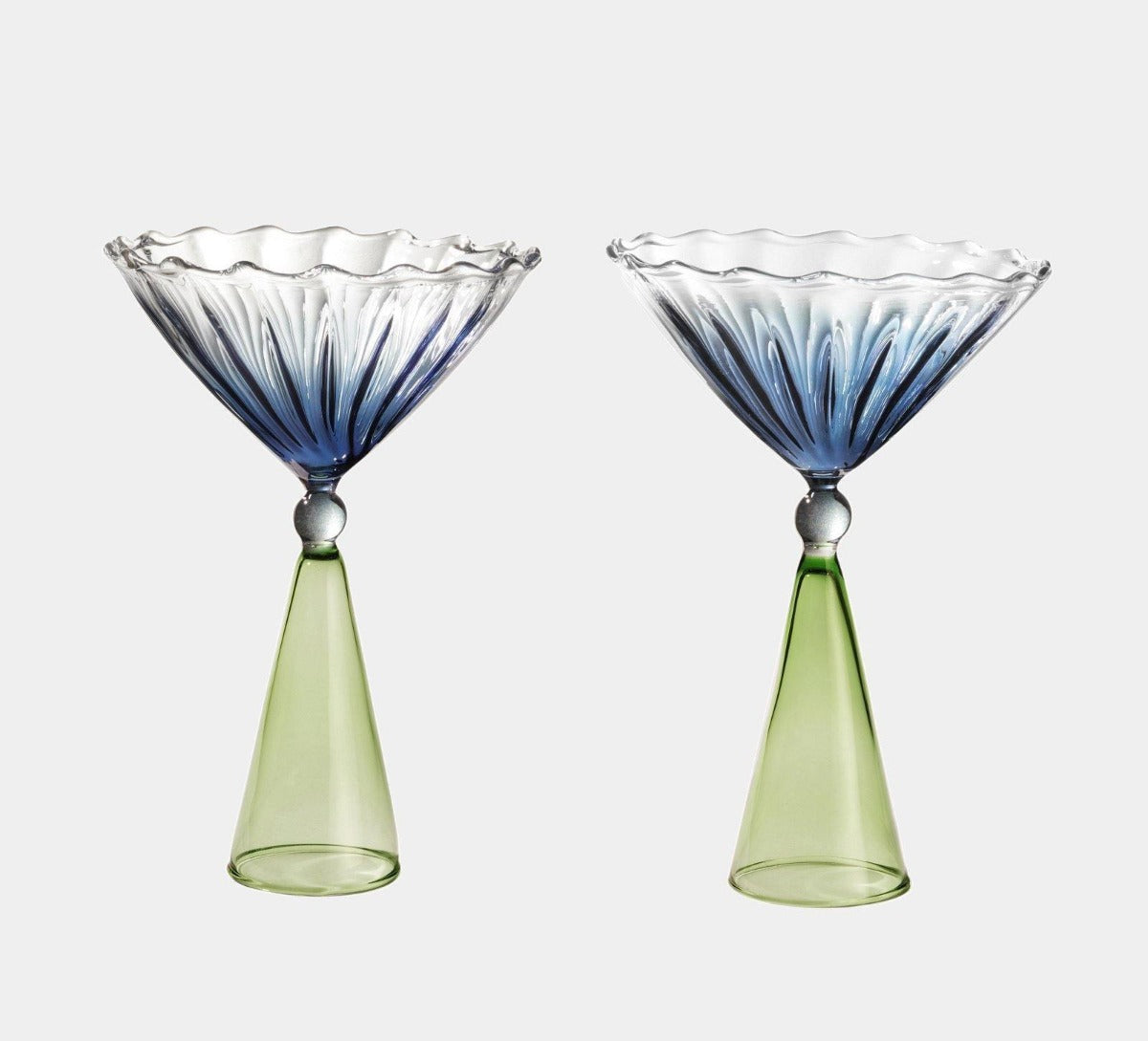 Martini skleničky CALYPSO, 2 ks - Serena Confalonieri - perdonahome