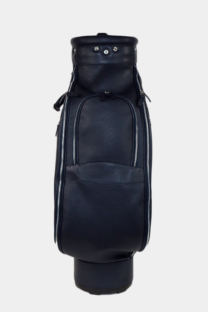 TERRIDA kožený golfový bag na vozík BLACK