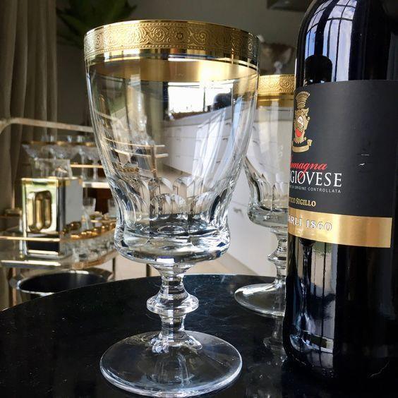 Broušená křišťálová sklenice na červené víno CONCORD - Theresienthal - perdonahome