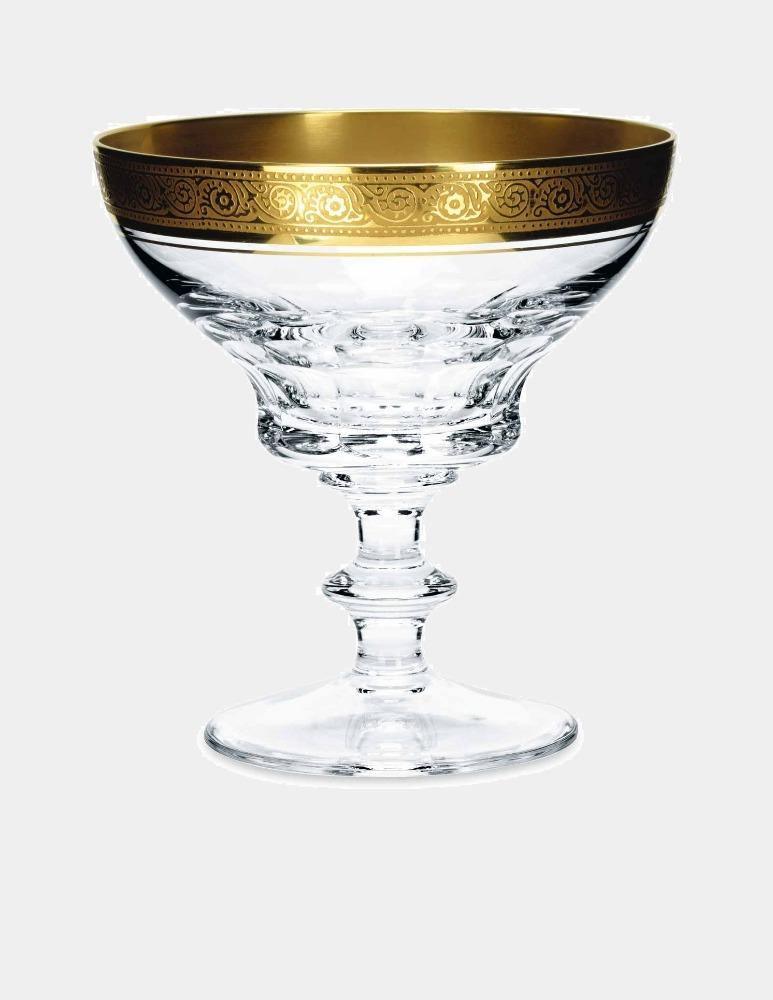 Broušená křišťálová sklenice na sekt CONCORD - Theresienthal - perdonahome
