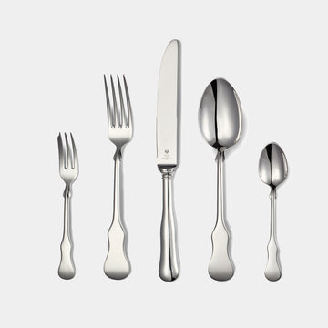 WSM Stříbrný příbor GEIGENKASTEN - 925 Sterling Silver - sada 5 ks