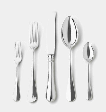 Stříbrný příbor ESELSRÜCKEN 104 sada 5 ks - Wiener Silber Manufactur - perdonahome