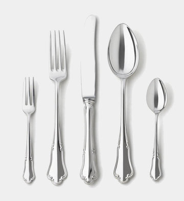 Stříbrný příbor SCHÖNBRUNN sada 5 ks - Wiener Silber Manufactur - perdonahome
