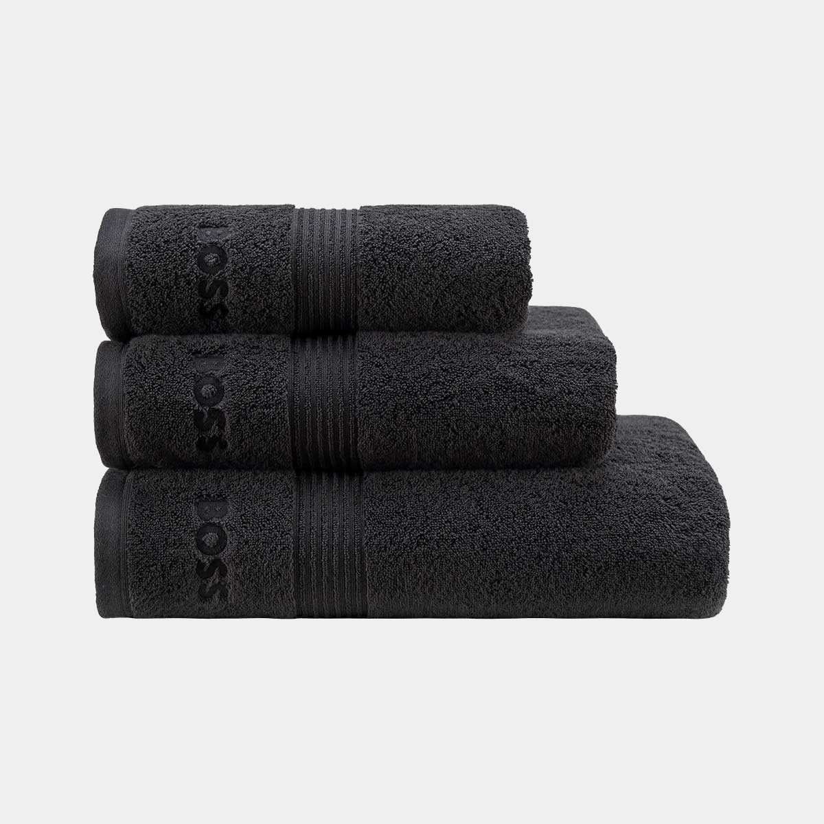 Luxusní froté ručníky z egejské bavlny 700 gr/m2 BOSS LOFT BLACK