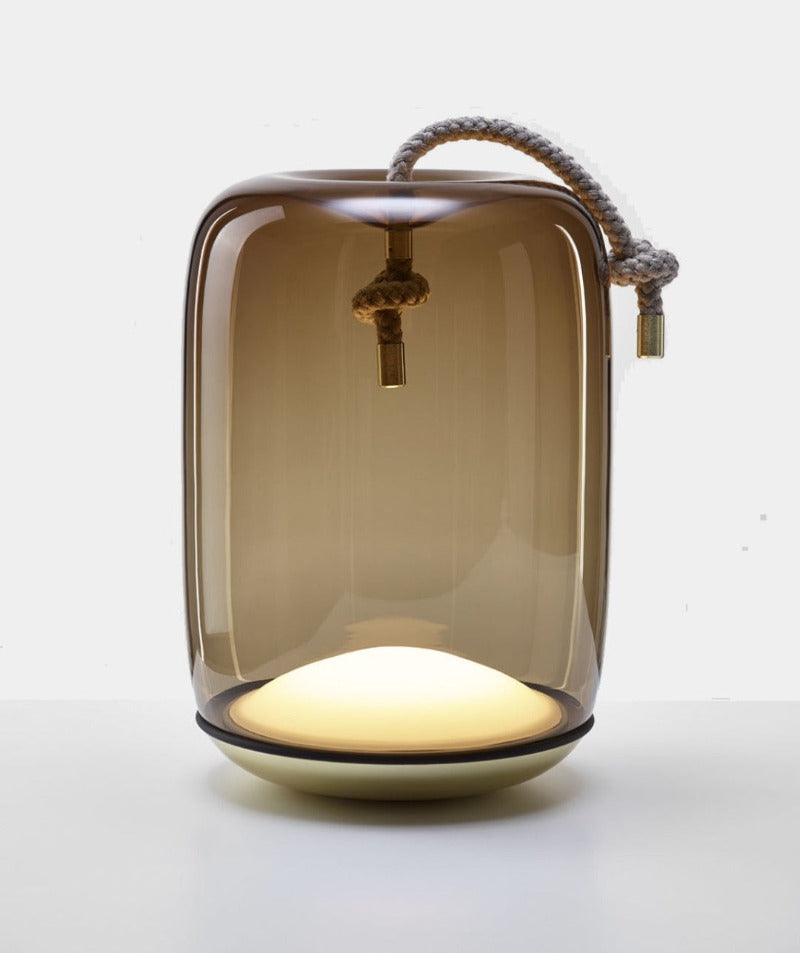 BROKIS designová venkovní přenosná lampa KNOT BATTERY SMALL