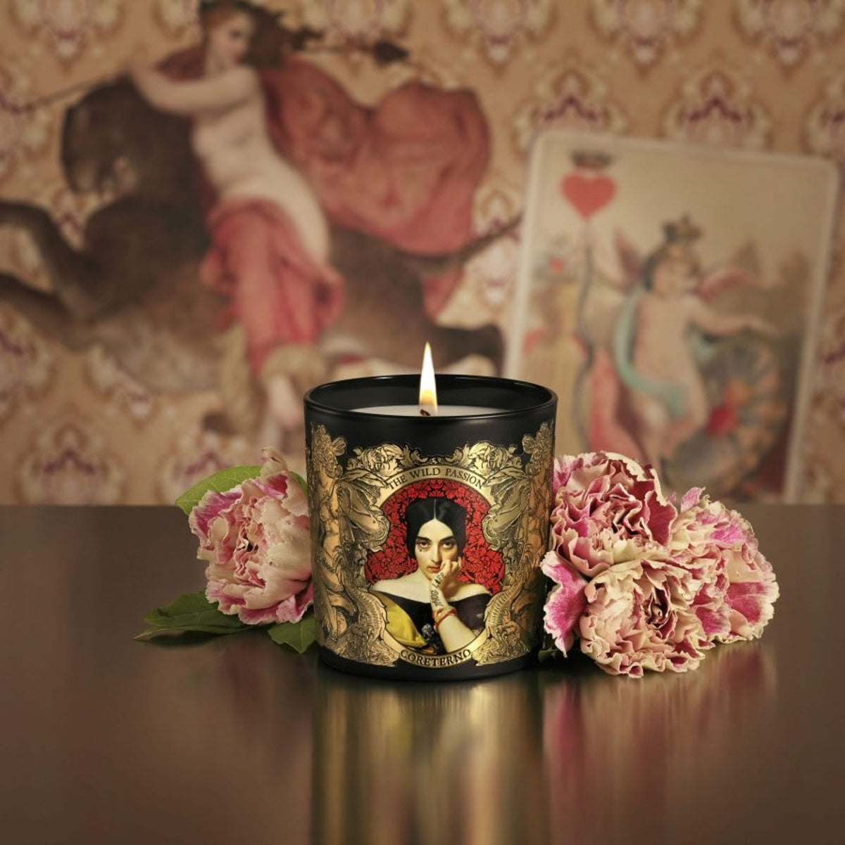 Coreterno Aphrodite vonná svíčka The Wild Passion - dřevitá, intenzivní