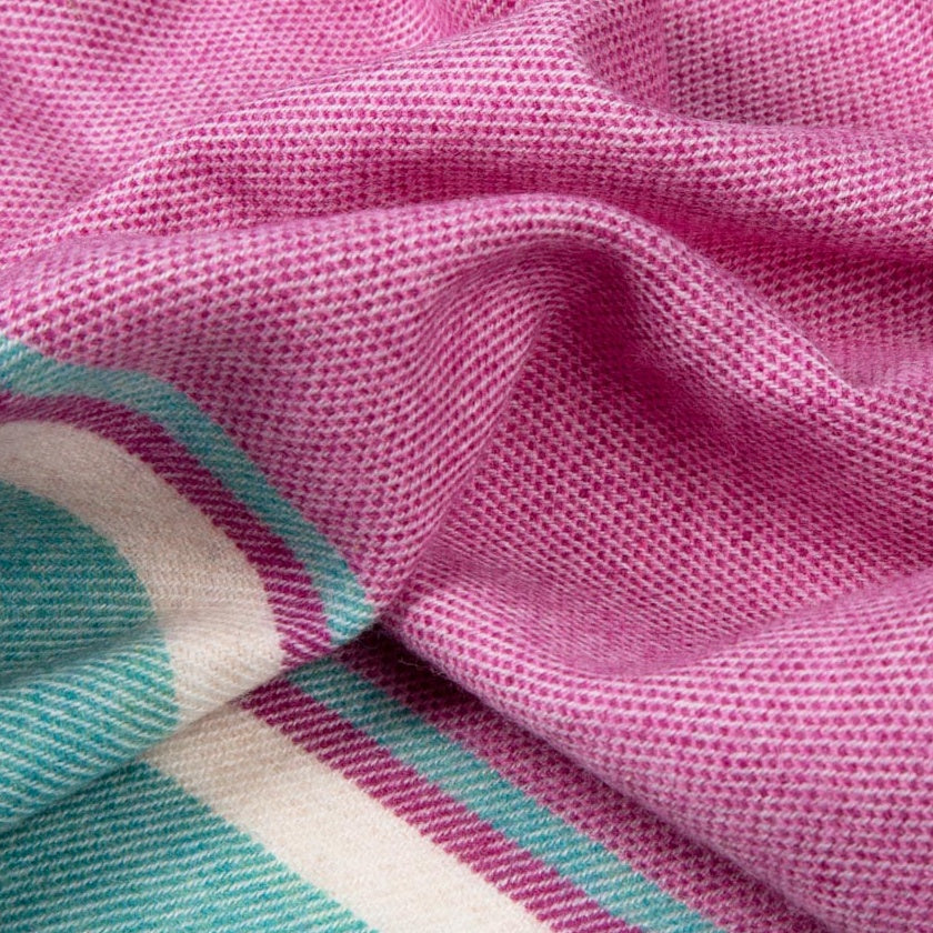 Dětská deka 100% Merino – Pohádky na dobrou noc - pink