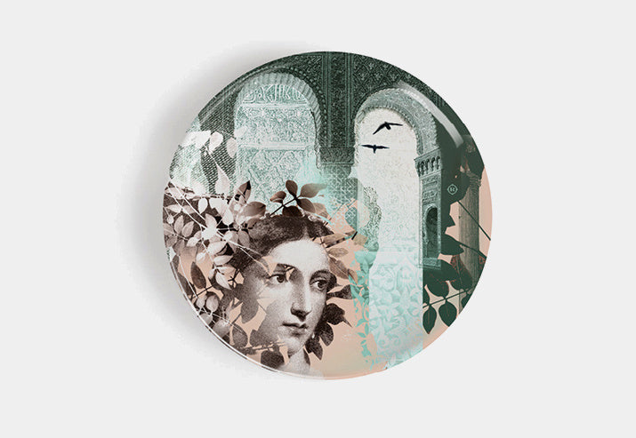 IBRIDE ALHAMBRA sada porcelánových talířů 21 cm - set 4 ks