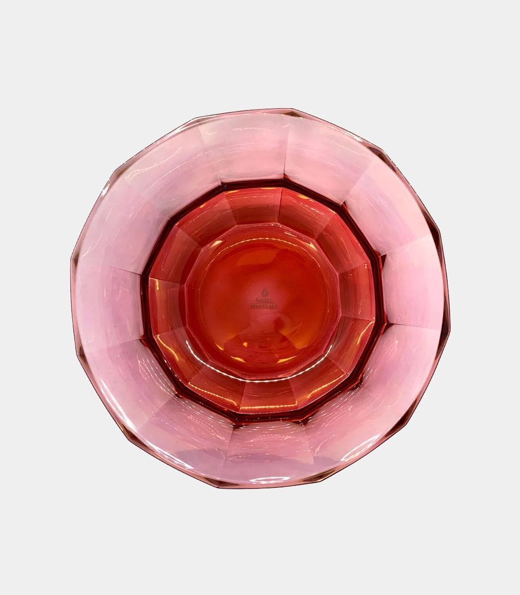 Luisa Beccaria křišťálová broušená míska z barevného skla