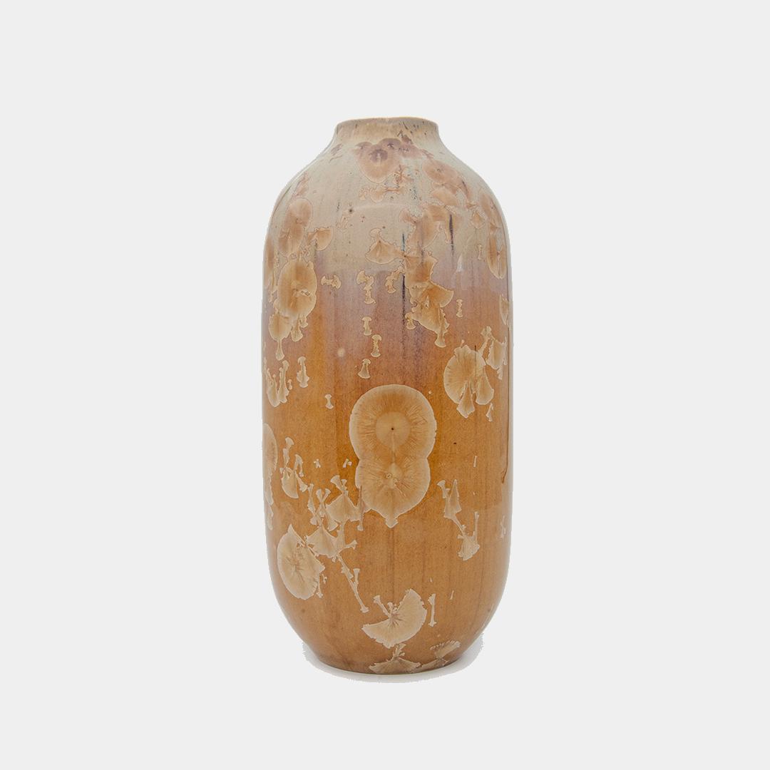Plody Erlanu malá kameniová váza Silueta No. 1 hnědá
